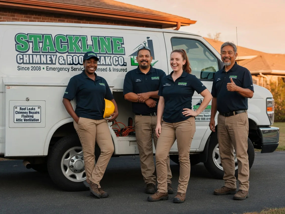 Chimney flashing repair company in Lockbourne, OH